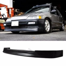 Fit for 88-91 Honda Civic Front Bumper Lip EF CS PU