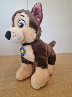 CHASE - PAW PATROL - 14 ZOLL BUILD A BEAR PLÜSCHTIER STOFFTIER BAB NICKELODEON SEHR GUTER ZUSTAND