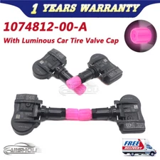 4PCS New TPMS Tire Pressure Sensor 1074812-00-A Fit For Tesla Model 3 S X 433MHz