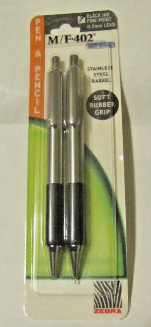 Zebra M/F-402 Pen & Pencil Set Made in Japan | eBay Zebra M/F-402 Pen & Pencil Set Made in Japan | eBay