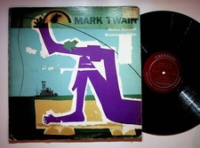 Mark Twain Reading By Walter Brennan Brandon De Wilde Vinyl LP Record