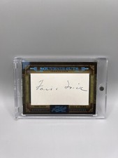 Ford Frick 2005 Donruss Playoff Souvenir Cuts Auto #/50 W/ Mag