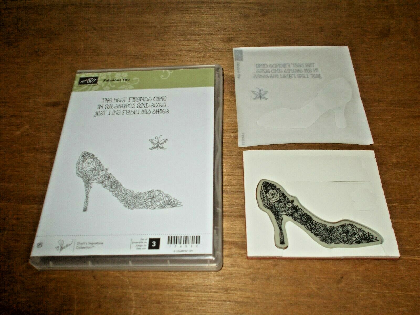 Stampin Up FABULOUS YOU cling stamp set | eBay