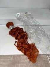 Curly red Traditional Weft Bundle 18  new human hair