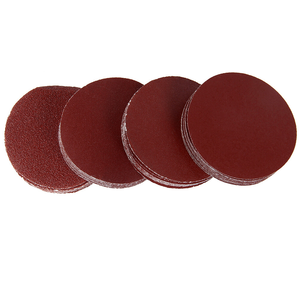 100X 803000 Grit Sanding Discs 3"Orbital Sander Pad Velc+Shank Drill
