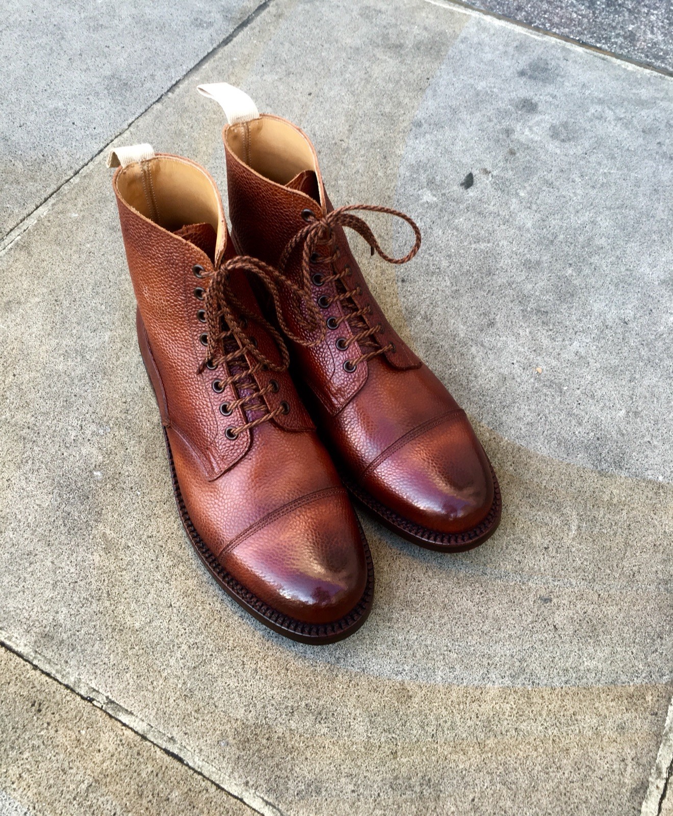 Grenson Handmade Archive Boot No.3 custom finish (Size 7U.K, 8.5U.S