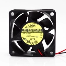 ADDA AD0624HB-A70GL 6025 DC24V 0.15A 6CM 2-Wire Inverter Cooling Fan