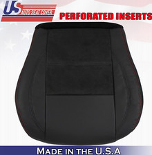 2006 To 2010 For Dodge Charger Rt Passenger Bottom Perf Leather Seat Cover Black