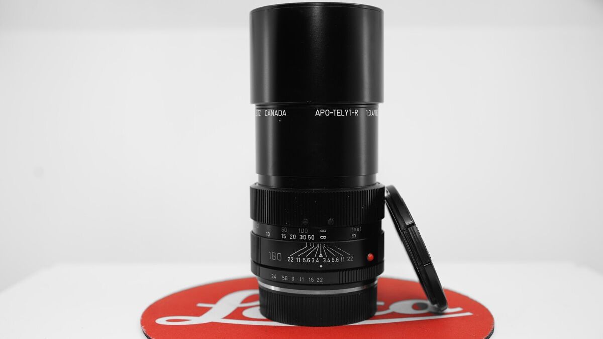 Leica APO-TELYT-R 180mm f/3.4 MF 3 Cam Lens E60 #2947086 | eBay Leica APO-TELYT-R 180mm f/3.4 MF 3 Cam Lens E60 #2947086 | eBay