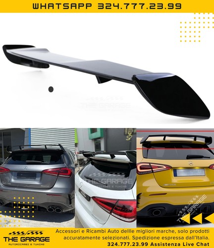 Spoiler -> A45 Alettone Tetto per MERCEDES CLASSE A W177 2018-2023 posteriore - Foto 9 di 19