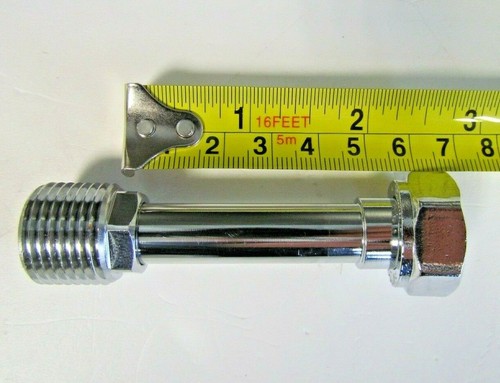 1/2" RADIATOR VALVE CHROME ADJUSTABLE EXTENSION 15 TO 35mm, 15 TO 55mm LONG - Picture 3 of 9