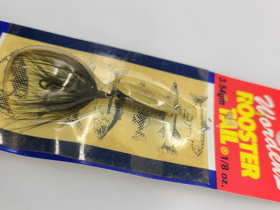 De colección Worden's #208 SF 1/8 oz. Señuelo de pesca cola de gallo Foto 2 de 4