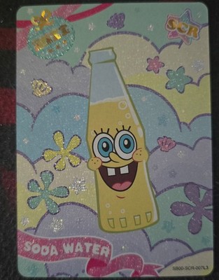 Kayou SpongeBob SCR SB00-SCR-007L3 Soda Water Holo