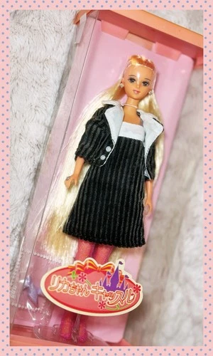 Vtg Takara Japan Jenny Friend LINA Little Factory Licca Castle Original Doll Tan