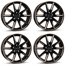 4 Borbet Felgen LX18 8.0x18 ET48 5x112 SWGOLD für Mercedes A B C CLA EQB GLA GLB 4 Borbet Felgen LX18 8.0x18 ET48 5x112 SWGOLD für Mercedes A B C CLA EQB GLA GLB