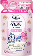 Biore U Moisture Bath Milk Refill Shea butter Ceramide formulated 480 ml