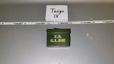 1/6 Scale Vintage Remake GI Joe Machine Gun Ammunition Box