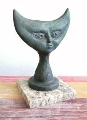LEONORA CARRINGTON '' SEMAINE '' BRONZE SCULPTURE SIGNED & NUMBERED