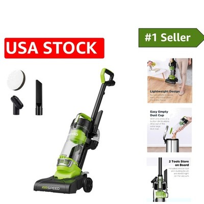 Effortless Ultra-Lightweight Compact Vacuum Cleaner with Washable Filter, Green