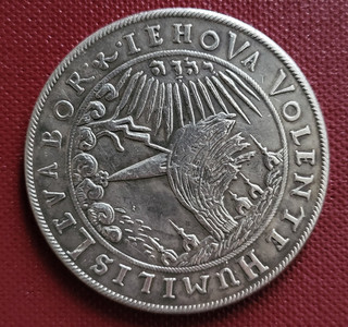 Taler 1638 Hessen Weidenbaumtaler Nachprägung