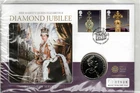 GB 2011 Diamond Jubilee with a £5 coin