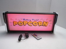 Buttery Fresh Popcorn LED Display lighted sign lightbox Wall hanging Light