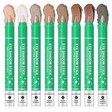 8PCS Matte Cream Eyeshadow Stick Set Waterproof Long Lasting Shimmer