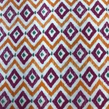 Tablecloth 60" x 60" Square Polyester Fabric Bohemian Ikat Geometric Multicolor