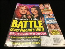 Star Magazine August 22, 2022 Wynonna VS Ashley Battle Over Naomi's Will