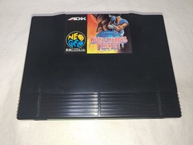 NEO GEO AES WORLD HEROES PERFECT Vintage /w Original Box Manual Working tested
