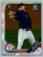 2019 Bowman #BCP-137 Brock Burke Chrome Prospects *ZC