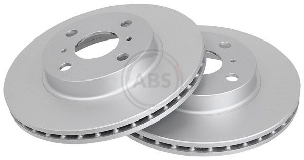 2X A.B.S. Bremsscheibe 16234 FüR Toyota Corolla Liftback Compact EE111_ XLI 16V-image