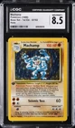 1999 POKEMON BASE SET 1ST EDITION HOLO #8 MACHAMP CGC 8.5