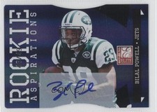 2011 Donruss Elite Aspirations Die-Cut Signatures 46/49 Bilal Powell Auto 0a1