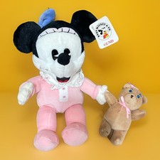 Vtg Baby Mickey  Co. Minnie Mouse Gund Collectible Stuffed Animal Plush Toy NWT