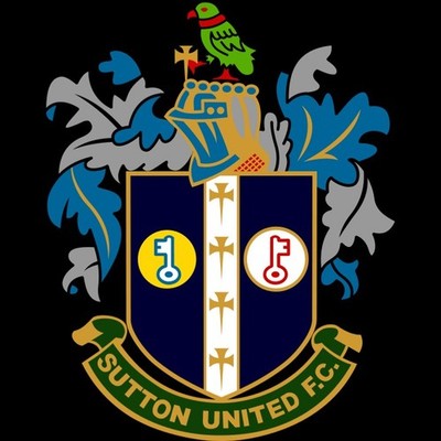  Atemberaubendes Sutton United Fc Lightbox Schild, USB Power, 25 cm x 25 cm   Mancave 