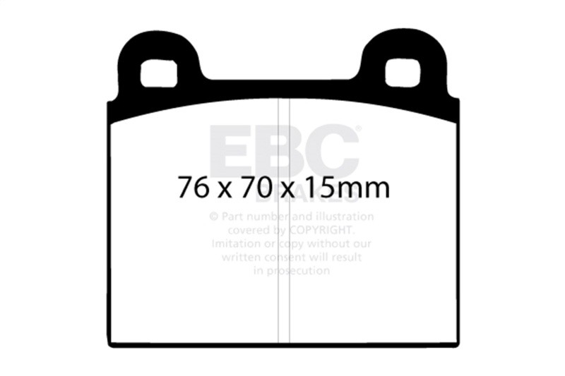 Ferrari 308 1975-1985 Front Brake pad P/N DP3103C
