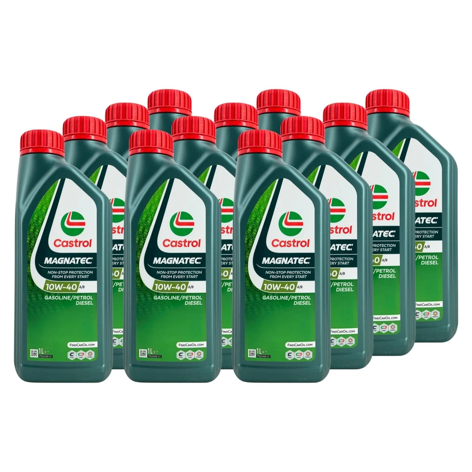 12x1 Liter Castrol Magnatec 10W-40 A/B Motoröl VW 501 01 VW 505 00 ACEA A3/B4 - Bild 1 von 1