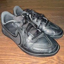 Nike Tiempo Legend 9 Academy Indoor Soccer Shoes Size 5Y Black DA1332-001