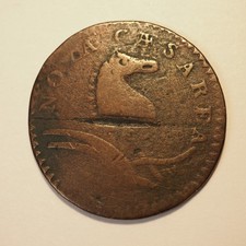 1787 COLONIAL NEW JERSEY COPPER ***NICE !*** FREE SHIPPING! C1341