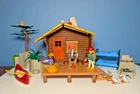 Playmobil  Fishing Cabin Set – Vintage Lakeside Retreat  Boxed #3826