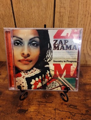 Zap Mama   Ancestry in Progress CD Promo 2004 Luaka Bop David Byrne