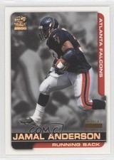 2000 Pacific Paramount Holo Gold Missing Serial Number Jamal Anderson #8 0a1