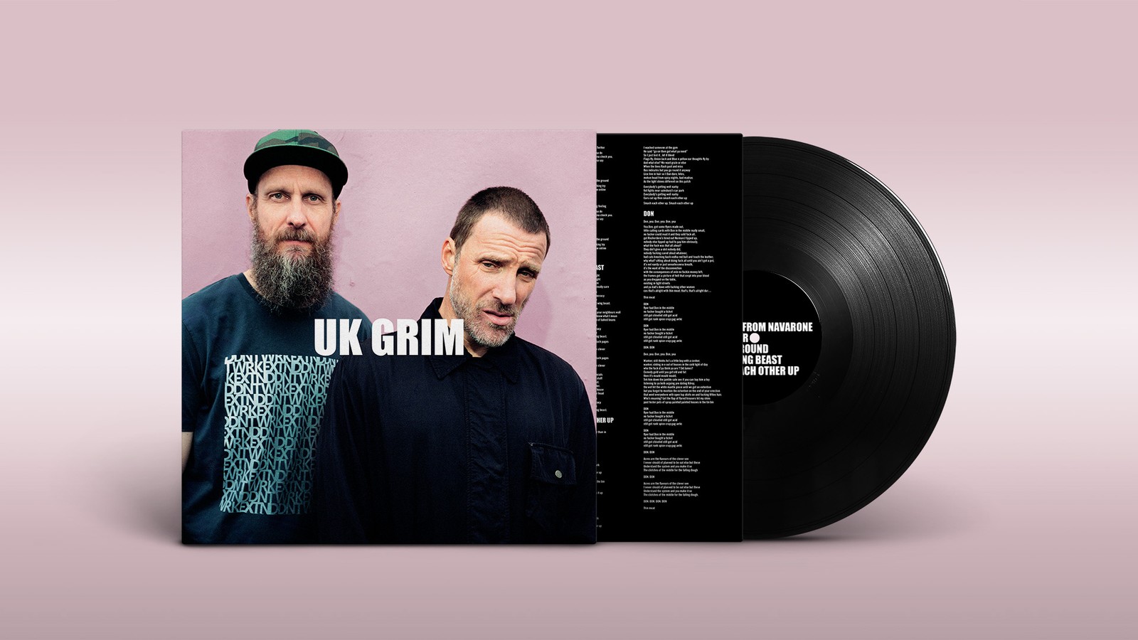 Альбом Sleaford Mods UK GRIM (винил) 12 (ИМПОРТ из Великобритании)