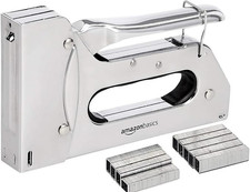 Amazon Basics Strapazierf&auml;higer Handtacker Tackerpistole 1000 Heftklammern#4355M