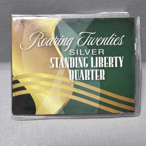 Roaring Twenties 1926  Silver Standing Liberty Quarter 90% Silver