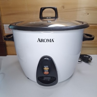 TESTED Aroma ARC-360-NGP 10-Cup Rice Cooker , No Box, No Spoon.  