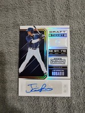 jeisson rosario 2018 contenders draft picks rookie draft auto padres #15 90/99
