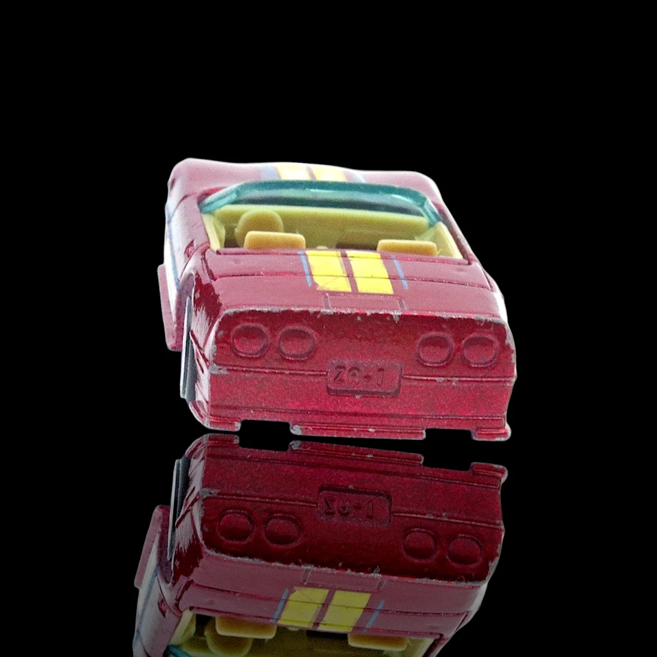 Corvette 1988 convertible rojo diecast 1:64 Hot Wheels Foto 4 de 4