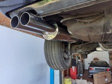 Opel Monza A 22 3.0 GSE Edelstahl Sportauspuff Don Silencioso ROAR 2x63 mm